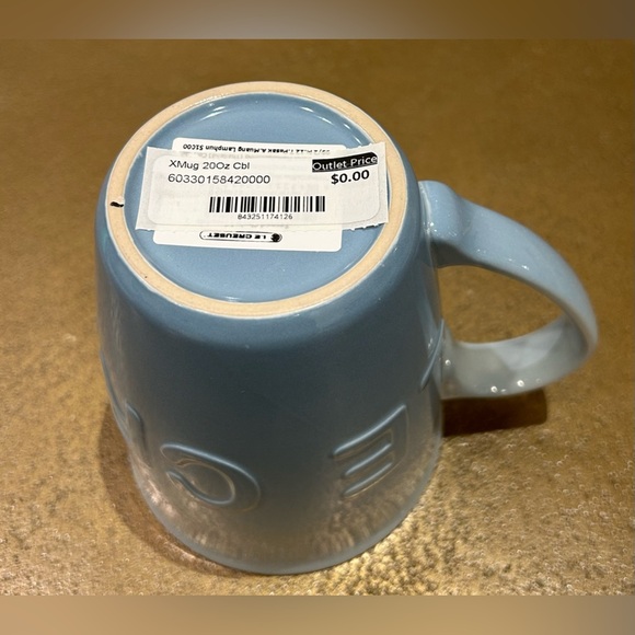 Le Creuset Extra-Large Logo Gradient Blue Mug, 20oz, Brand New - Picture 8 of 8